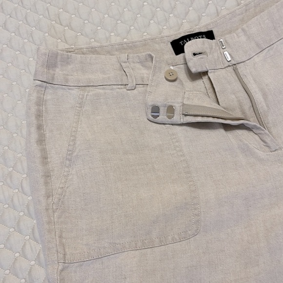 100%Linen full length wide leg pants. - Picture 2 of 6